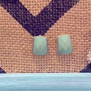 Turquoise stud earrings